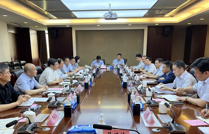 陈翔董事长拜访滁州市政府并调研集团在滁项目